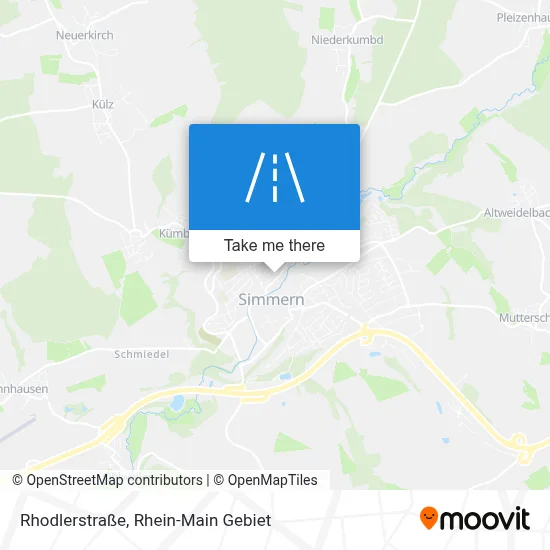 Rhodlerstraße map
