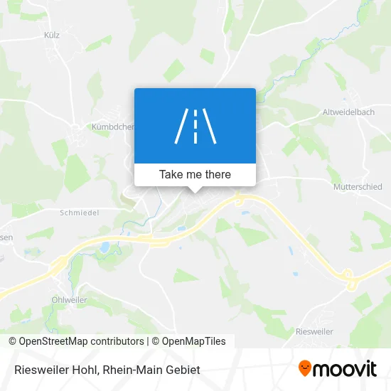 Riesweiler Hohl map