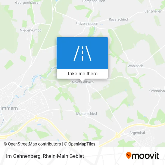 Im Gehnenberg map