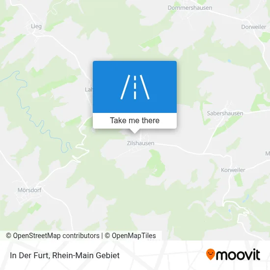 In Der Furt map