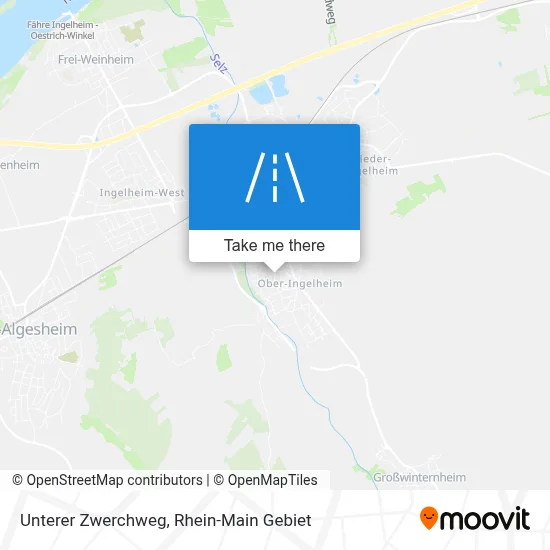 Unterer Zwerchweg map