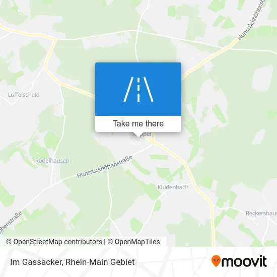 Im Gassacker map