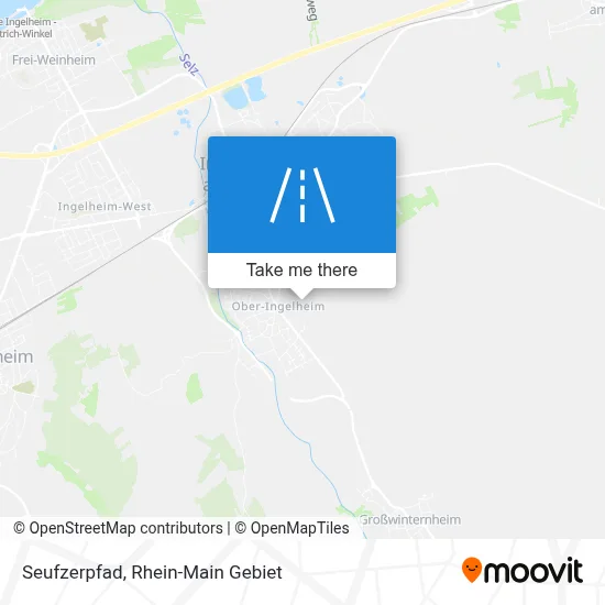 Seufzerpfad map