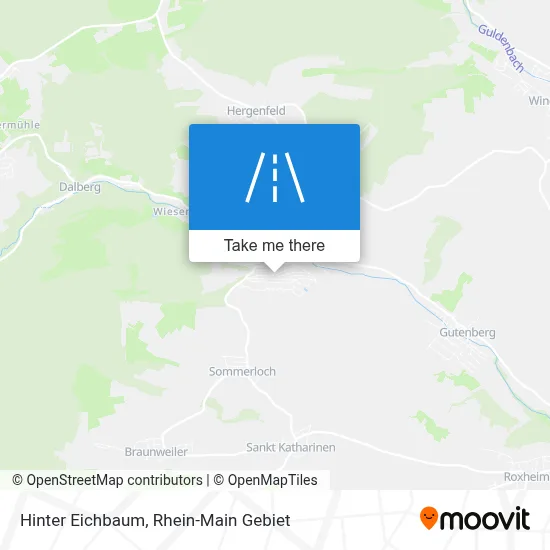 Hinter Eichbaum map