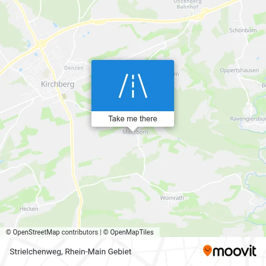 Strielchenweg map