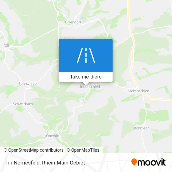 Im Nomesfeld map