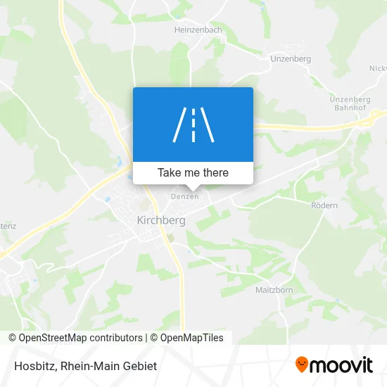 Hosbitz map