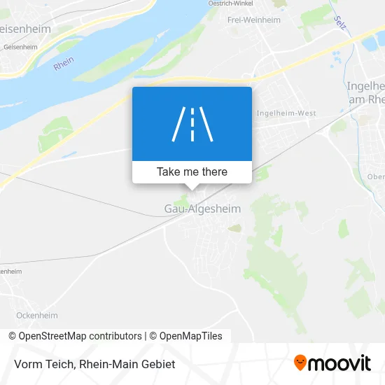 Vorm Teich map