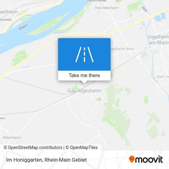 Im Honiggarten map