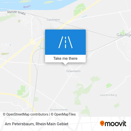 Am Petersbaum map