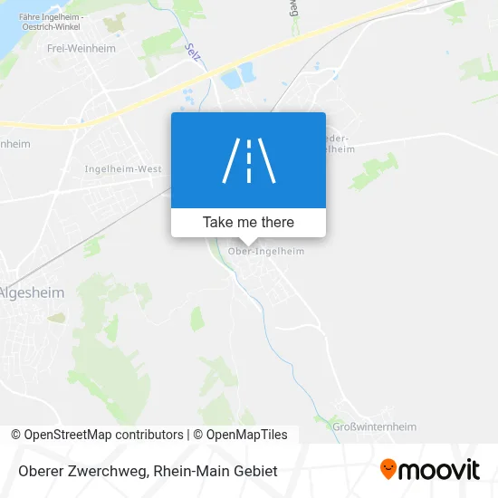 Oberer Zwerchweg map
