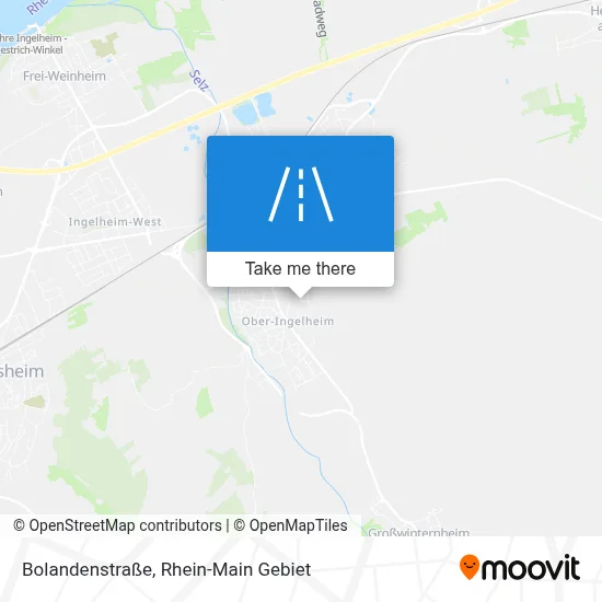 Bolandenstraße map