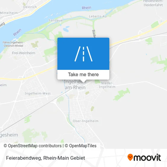 Feierabendweg map