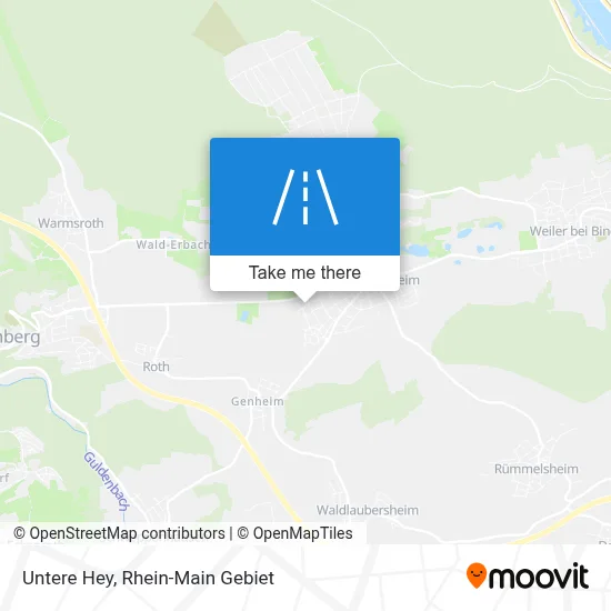 Untere Hey map