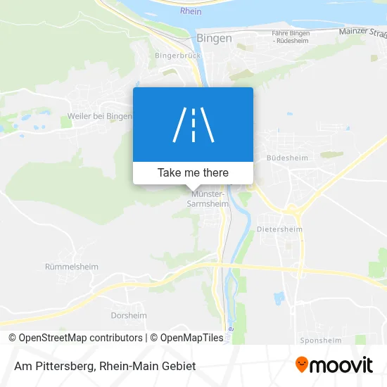 Am Pittersberg map