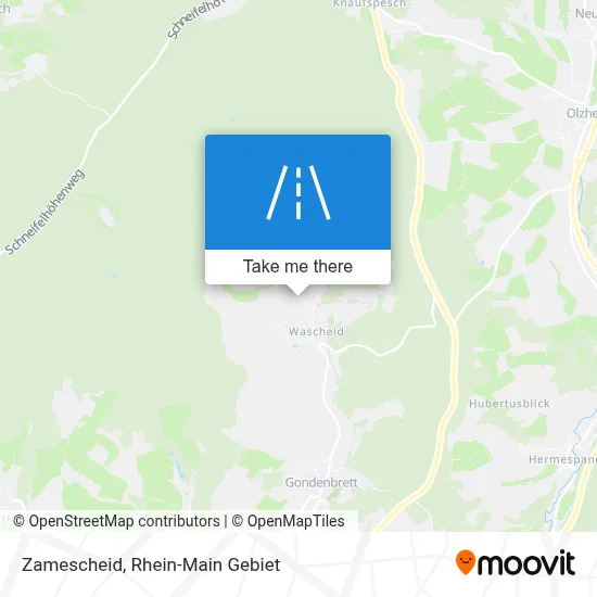 Zamescheid map