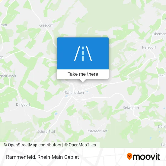 Rammenfeld map