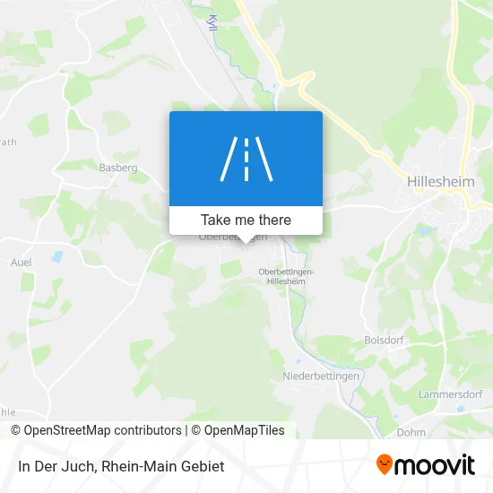 In Der Juch map