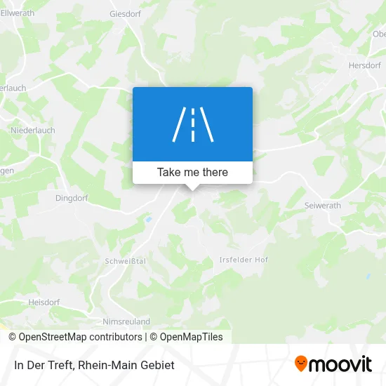 In Der Treft map