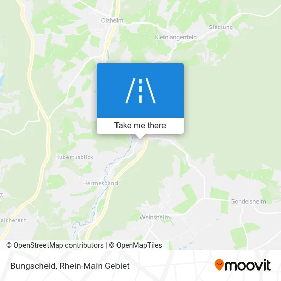 Bungscheid map