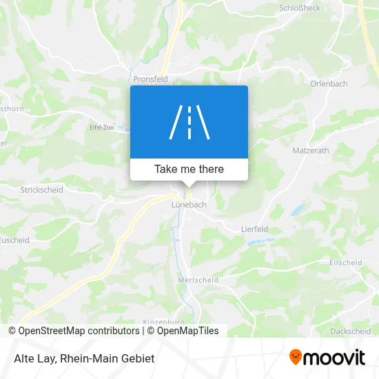 Alte Lay map