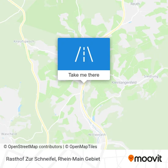 Rasthof Zur Schneifel map