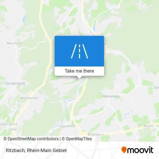 Ritzbach map