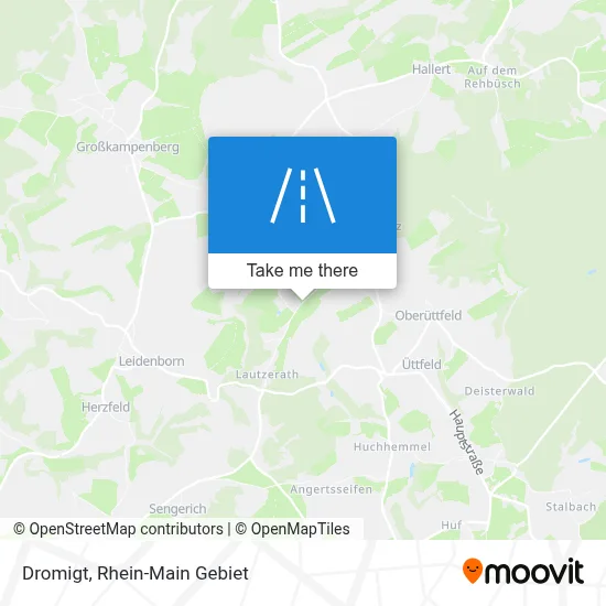 Dromigt map