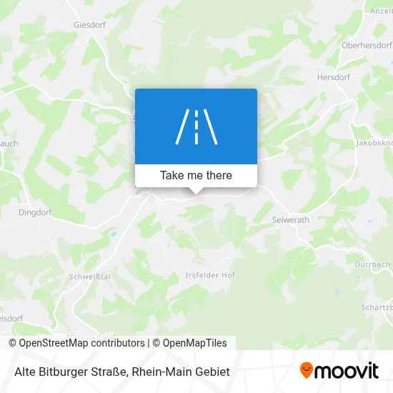 Alte Bitburger Straße map