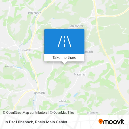 In Der Lünebach map
