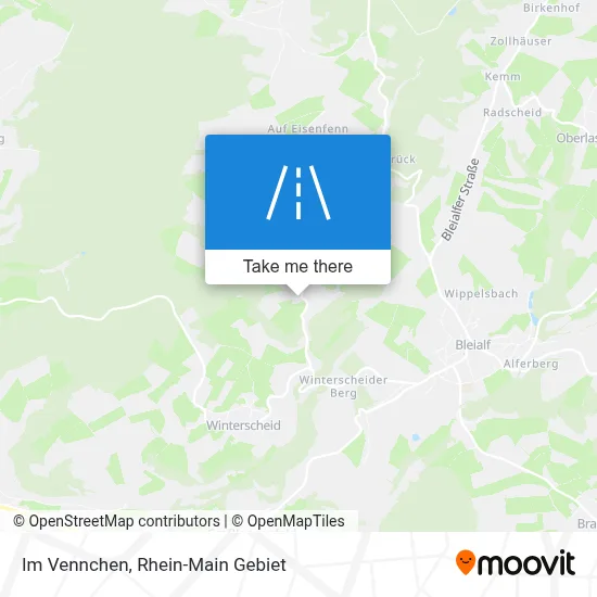 Im Vennchen map