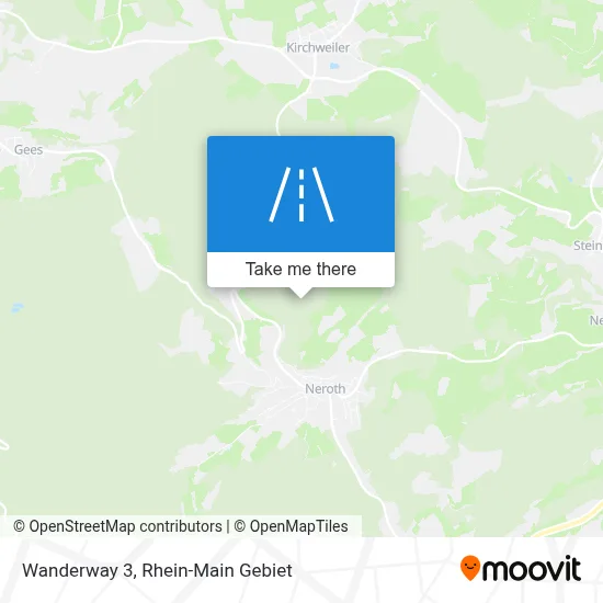 Wanderweg 3 map
