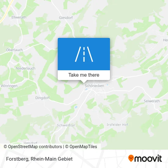 Forstberg map