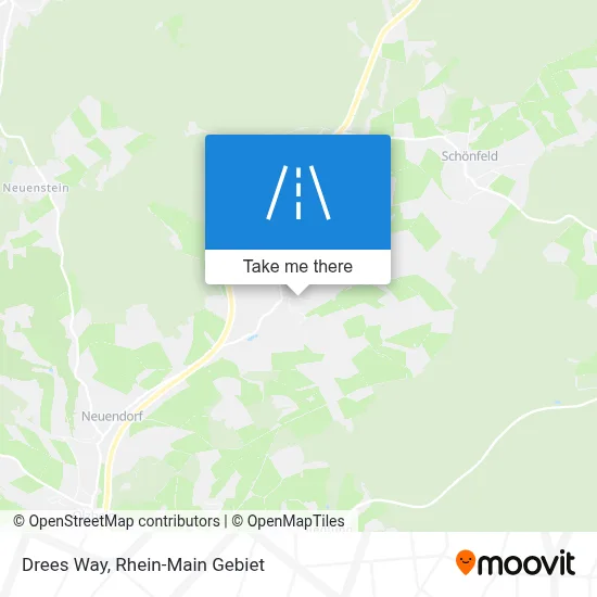 Dreesweg map