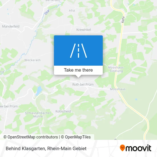 Hinter Klasgarten map