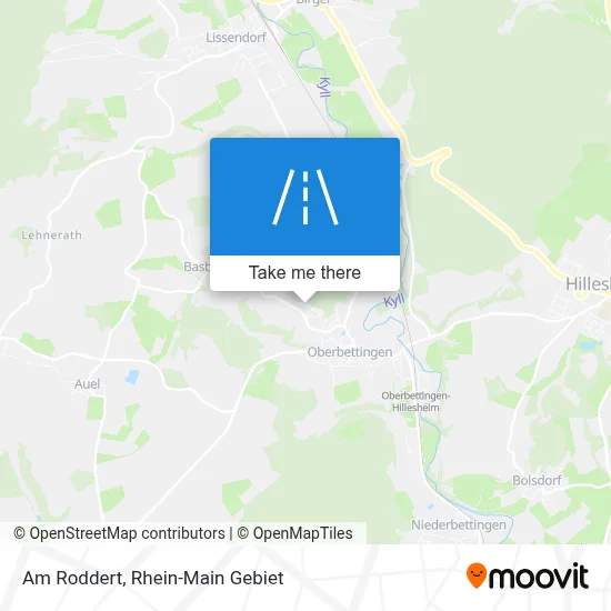 Am Roddert map