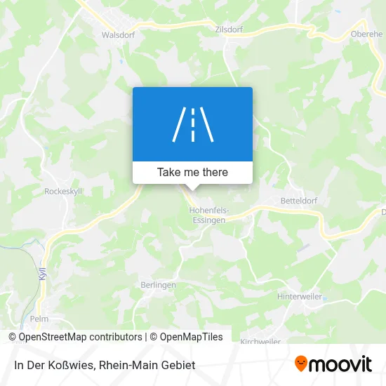 In Der Koßwies map