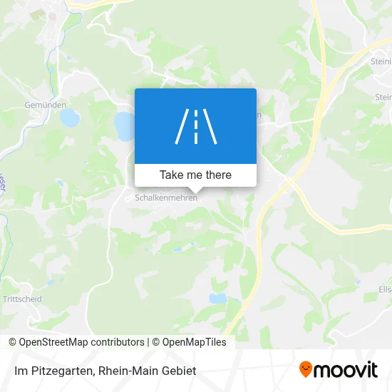 Im Pitzegarten map