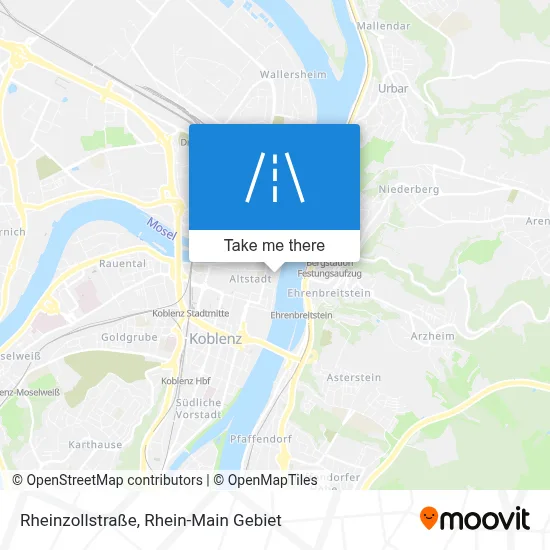 Rheinzollstraße map