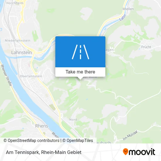 Am Tennispark map