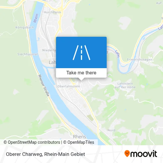 Oberer Charweg map
