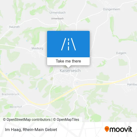 Im Haag map
