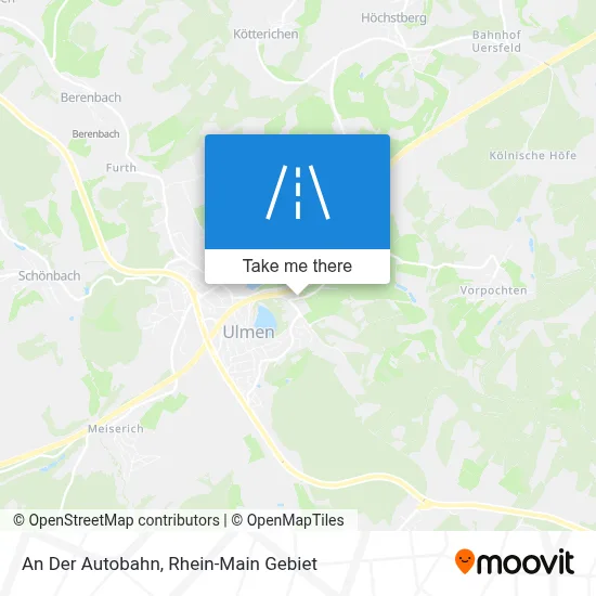 An Der Autobahn map