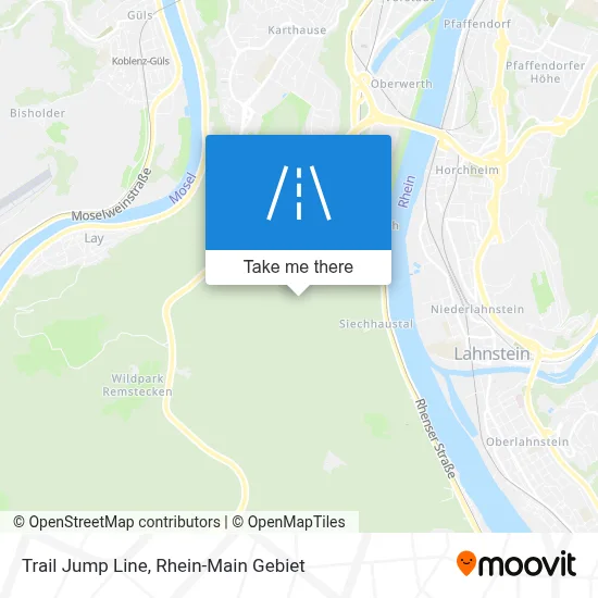 Trail Jump Line map