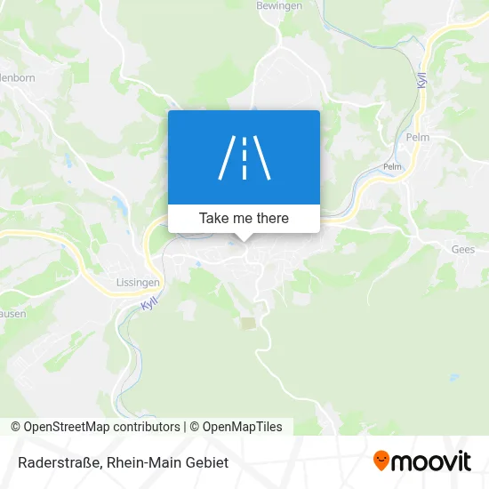 Raderstraße map