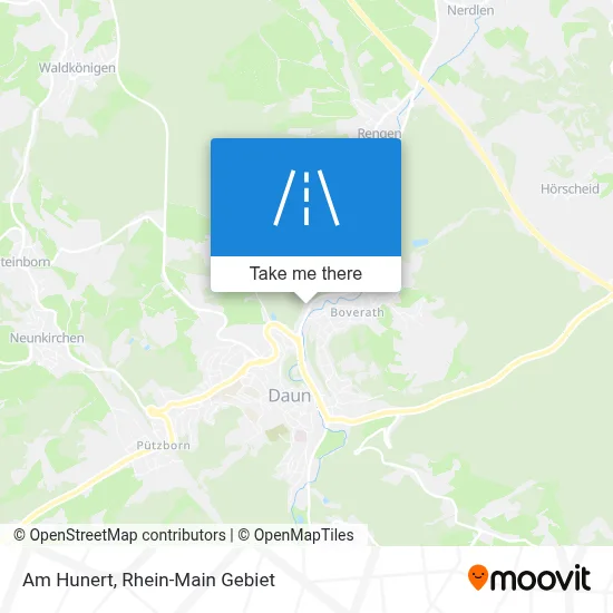 Am Hunert map