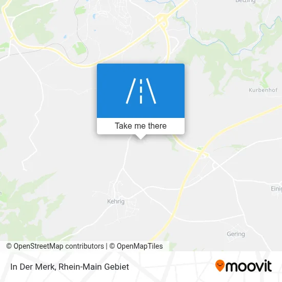 In Der Merk map