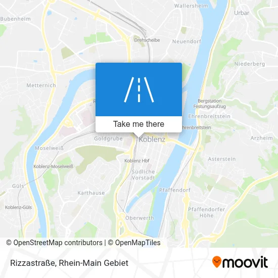 Rizzastraße map
