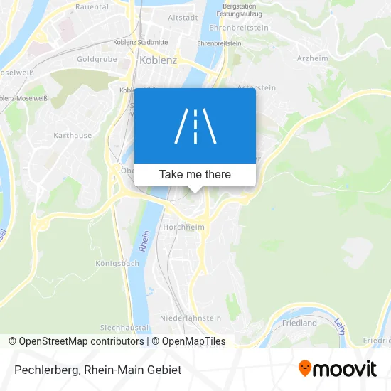 Pechlerberg map