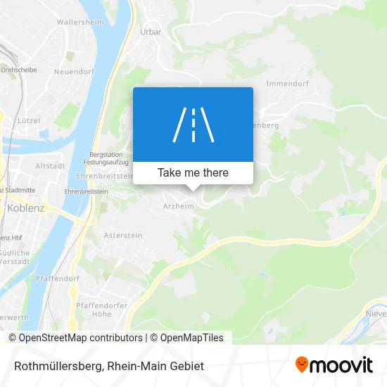 Rothmüllersberg map